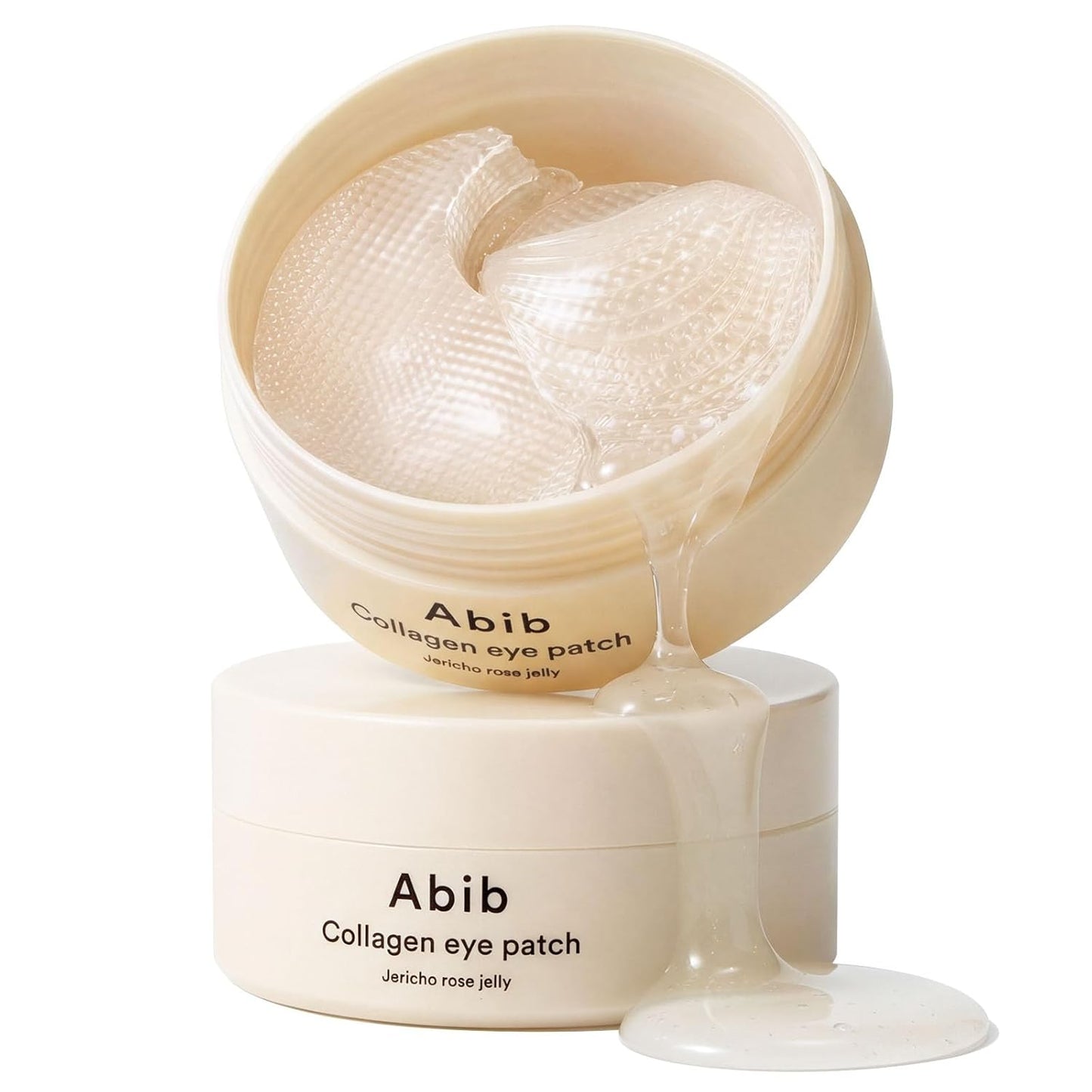 Collagen Eye Patches for Wrinkles & Fine Line with Jericho Rose Jelly & Peptides