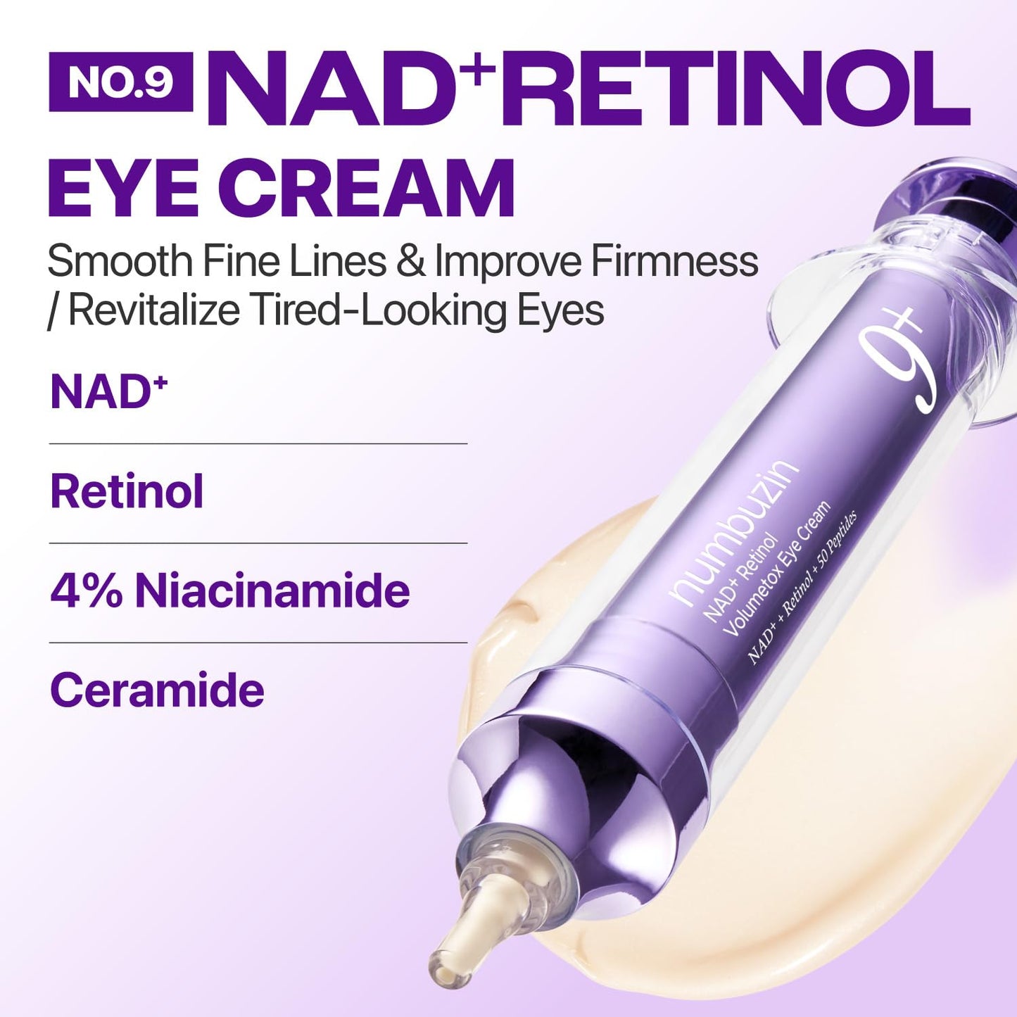 NAD+ RETINOL VOLUMETOX EYE CREAM