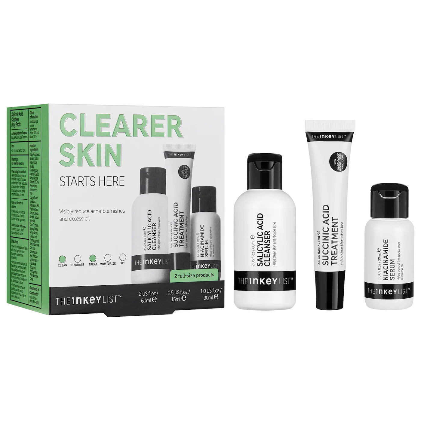 Clearer Skin Starts Here Set